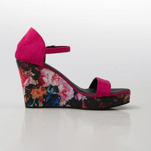 Bahaar - Pink Wedges