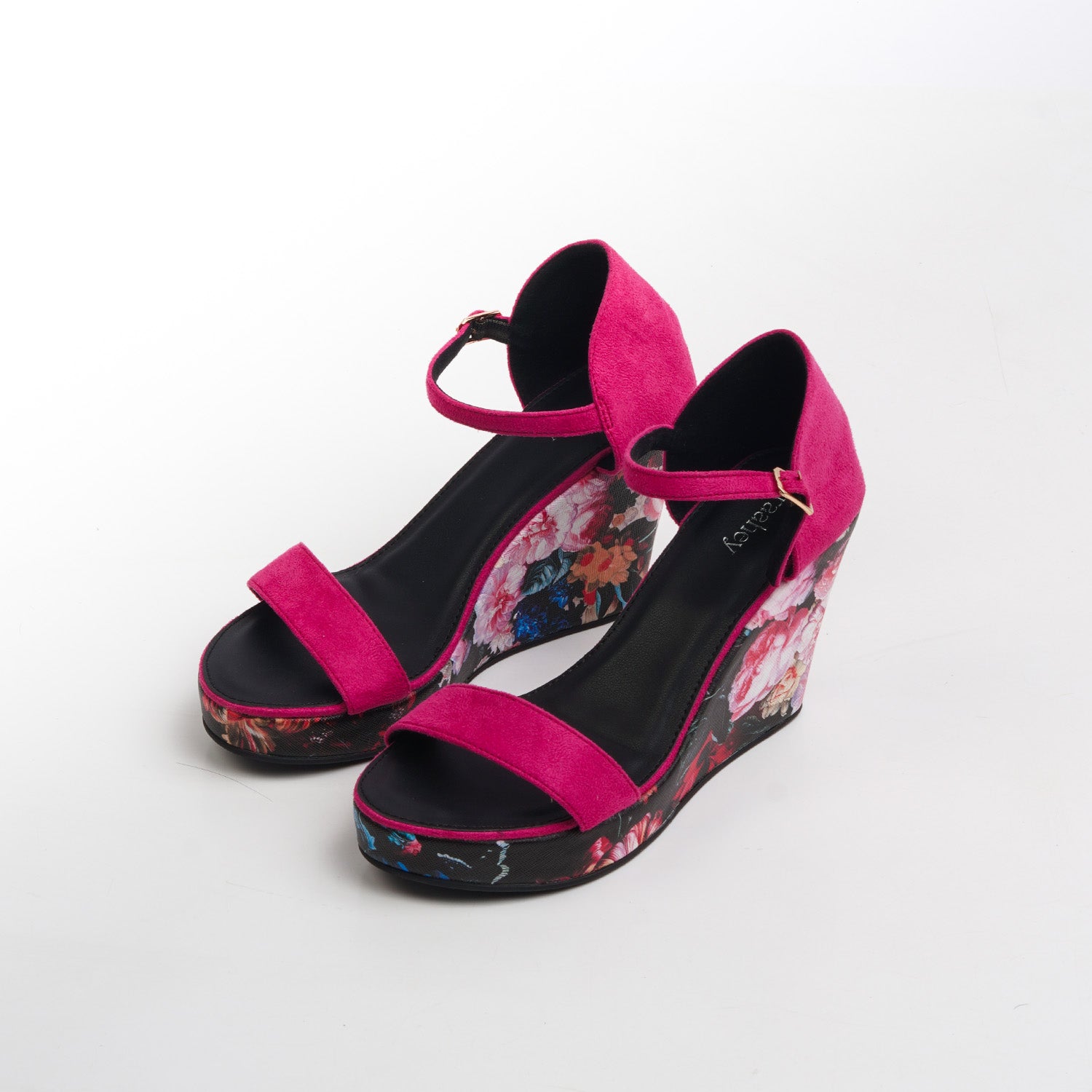 Bahaar - Pink Wedges