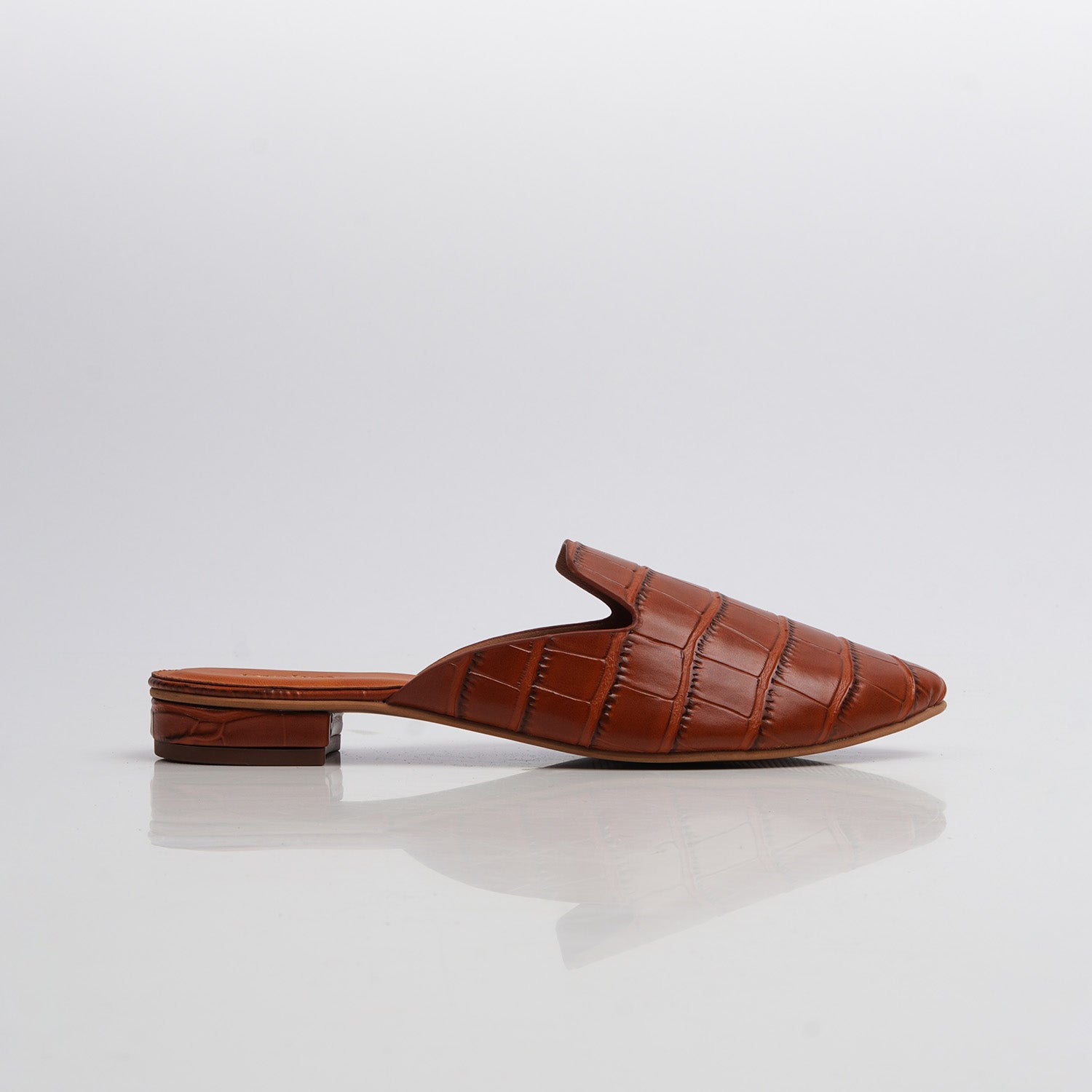 Zarif - Tan Mules
