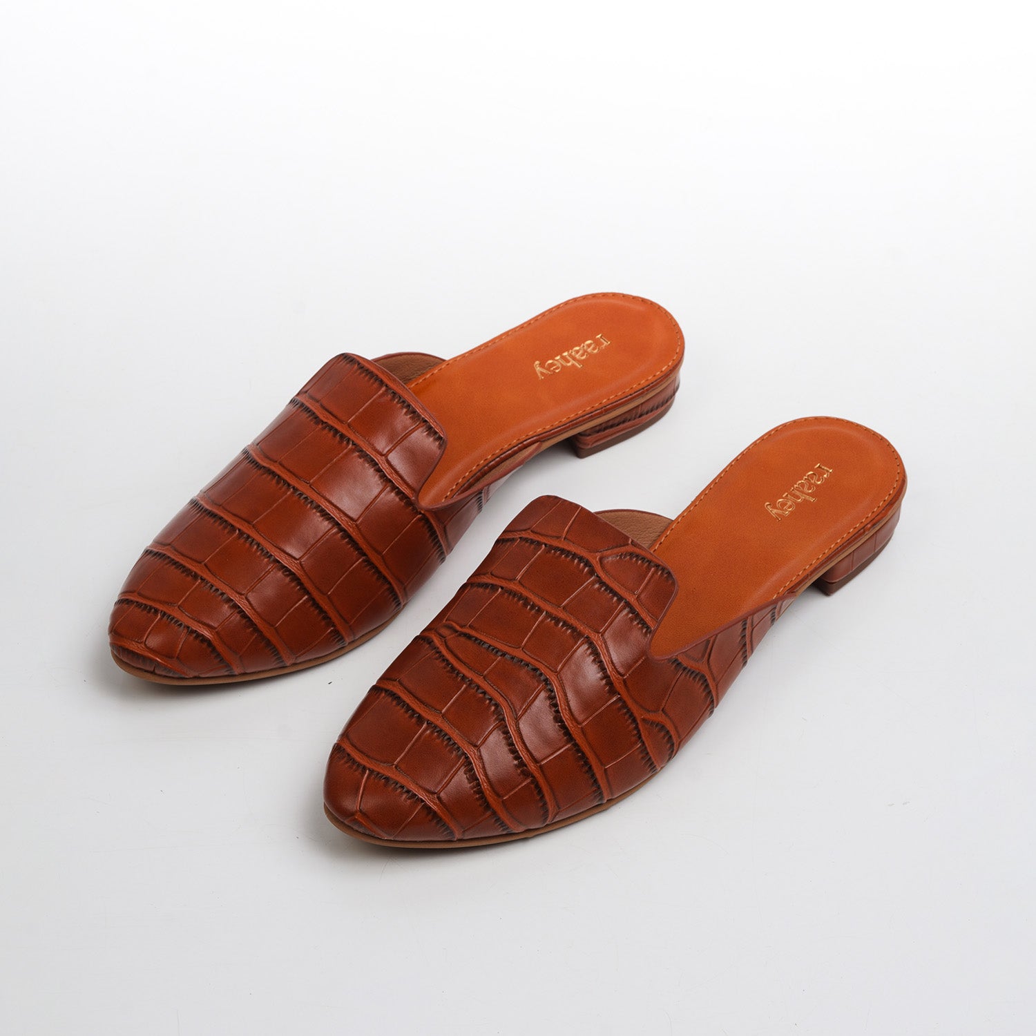 Zarif - Tan Mules