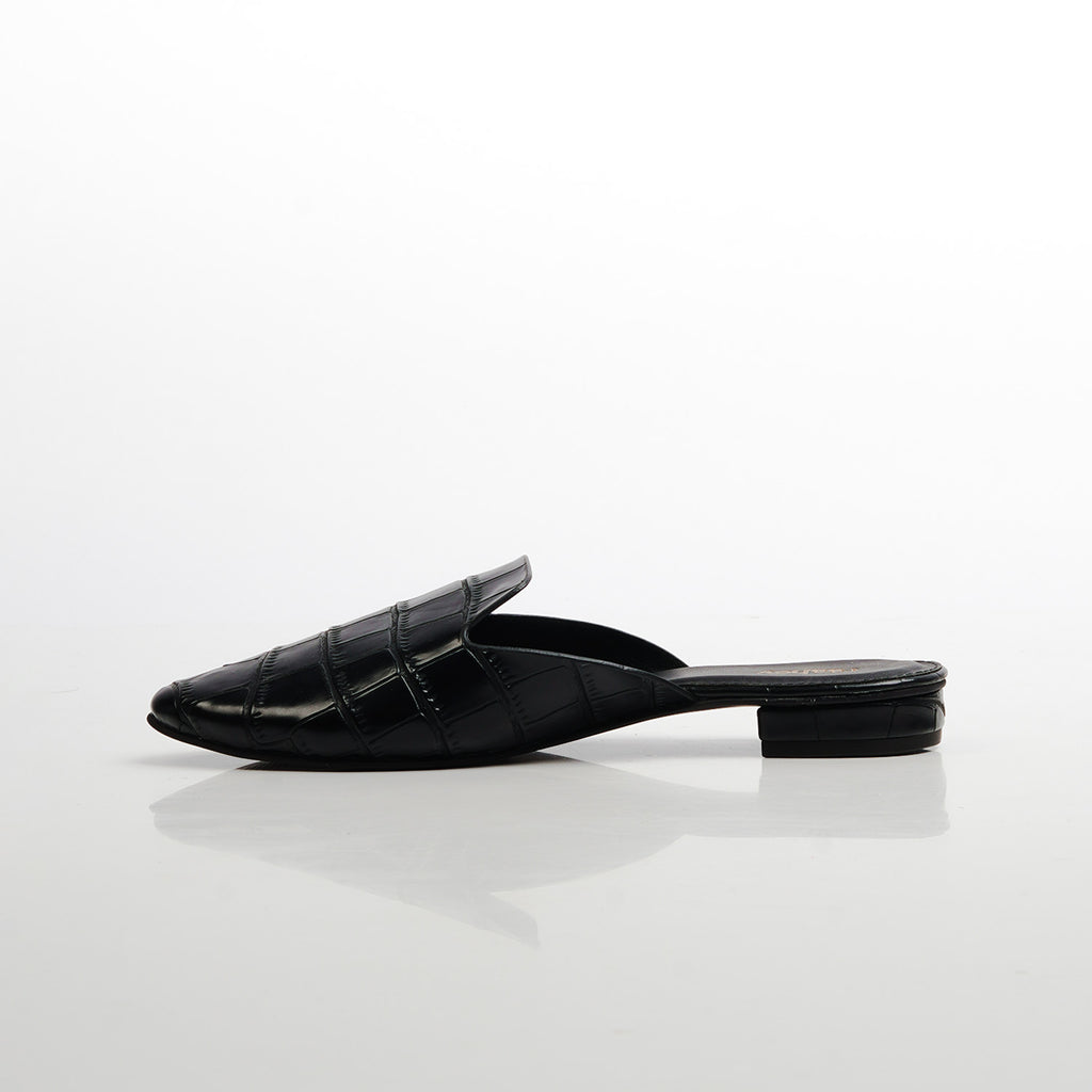 Zarif - Black Mules