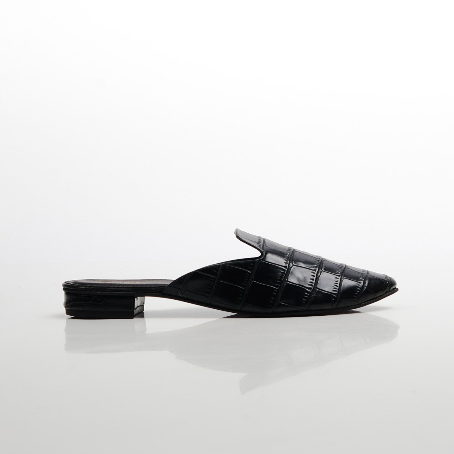 Zarif - Black Mules