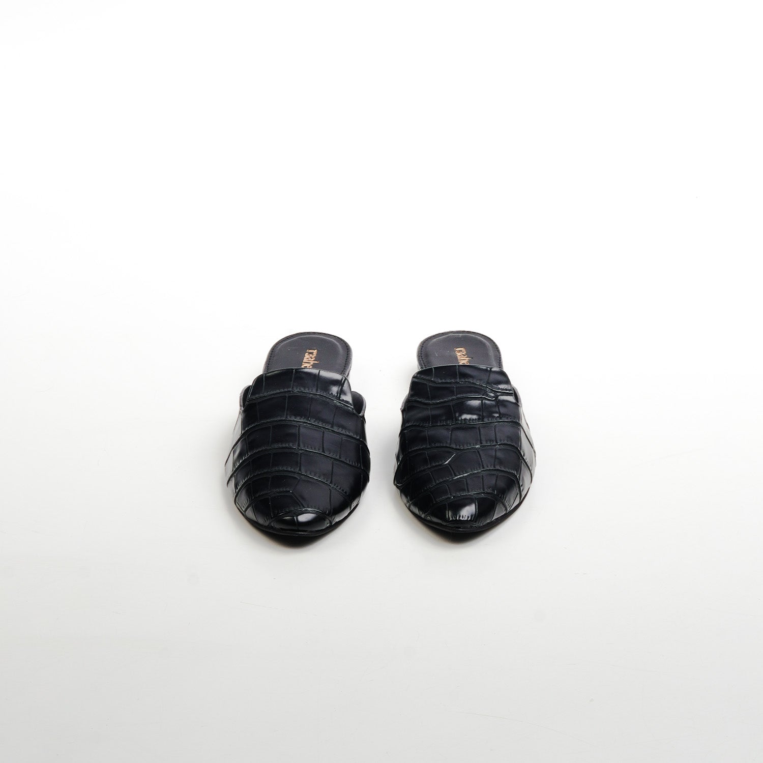 Zarif - Black Mules