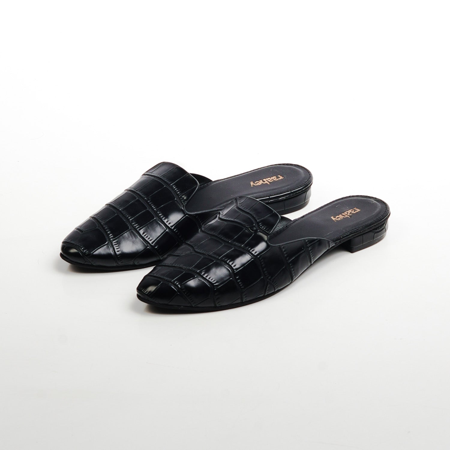 Zarif - Black Mules