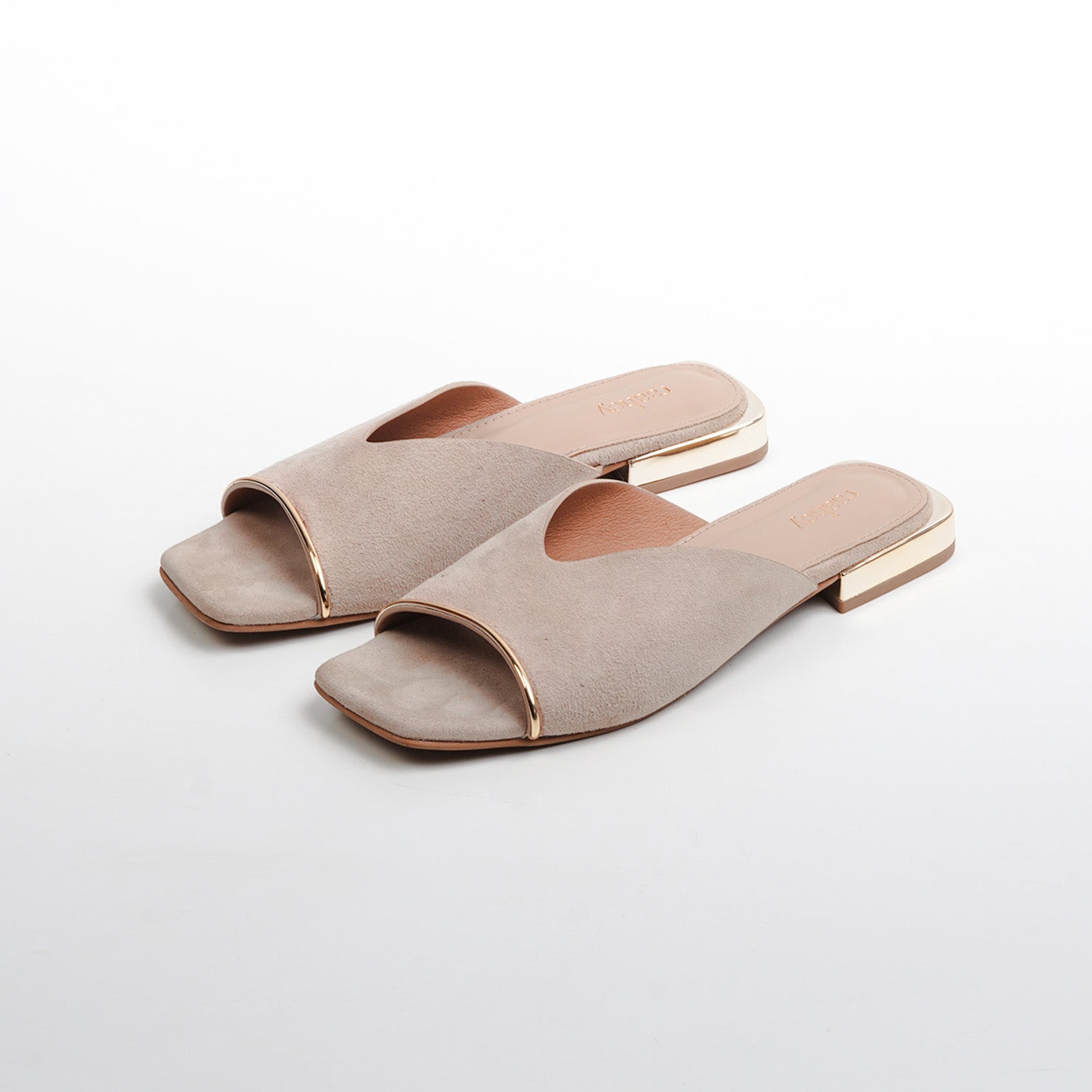 Elegance - Beige Flats