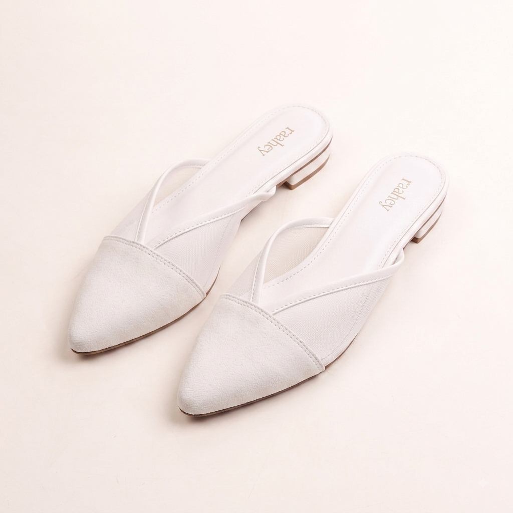 Grace - White Mules