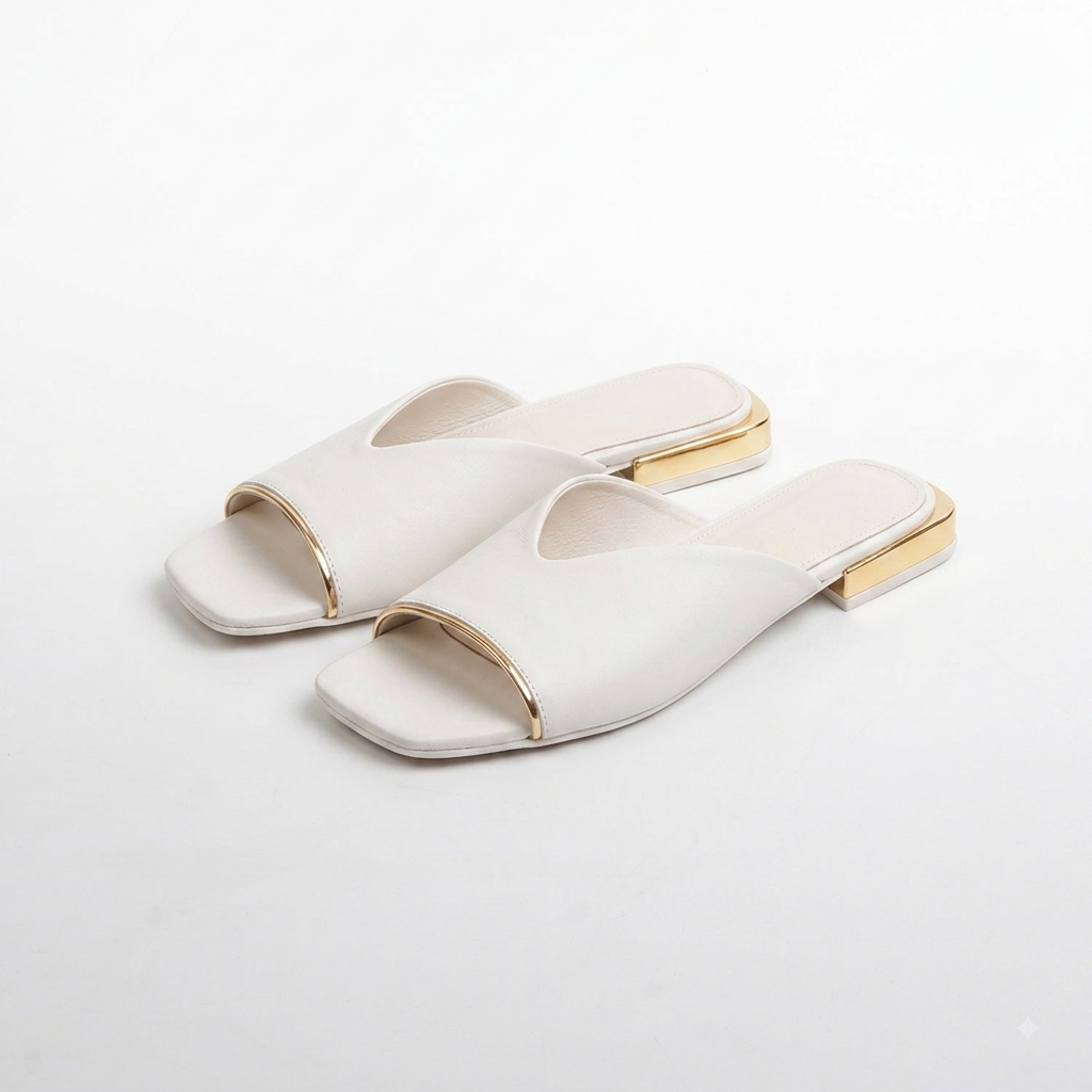 Elegance - White Flats
