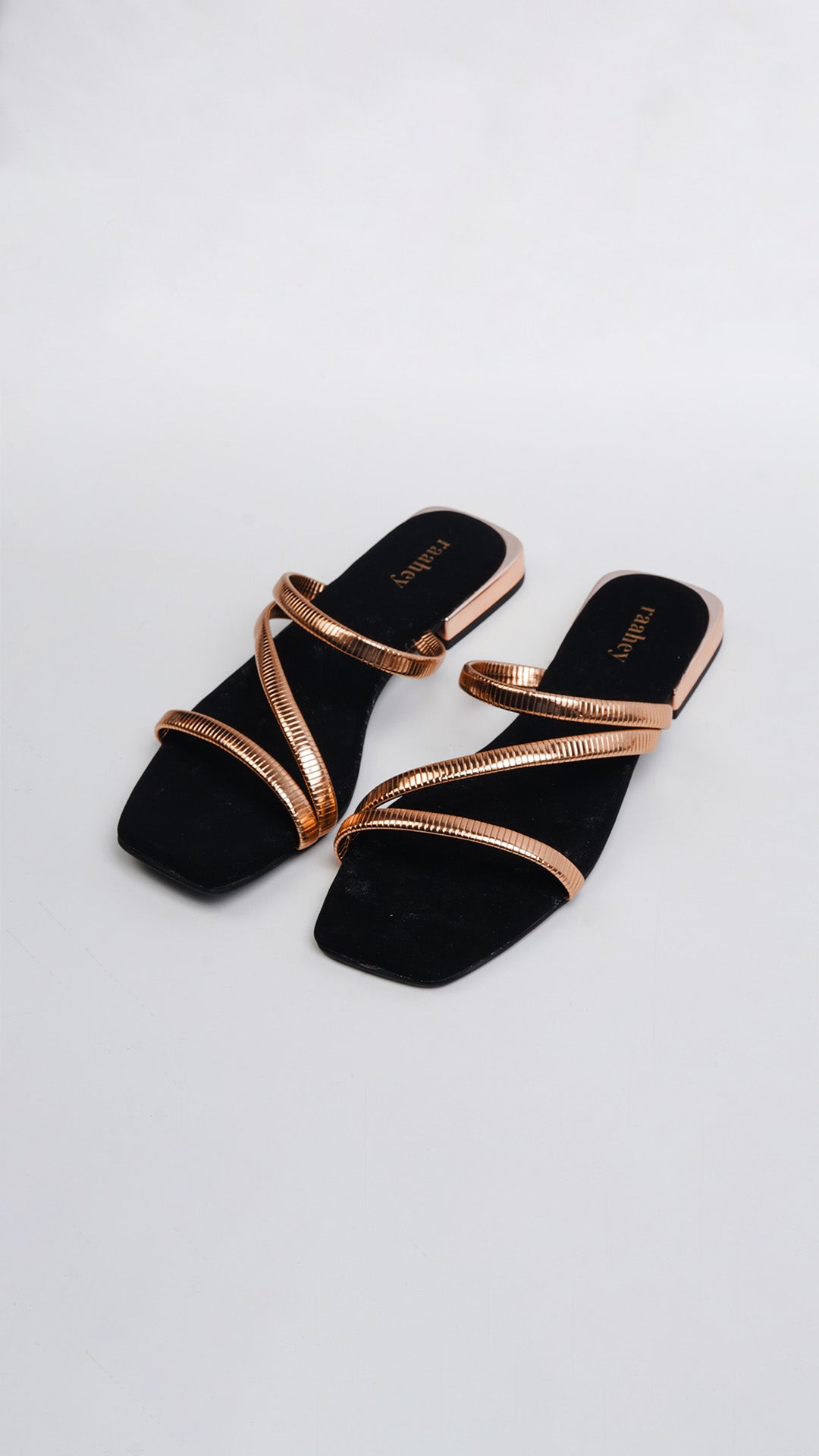 Midnight Curls - Bronze Flats